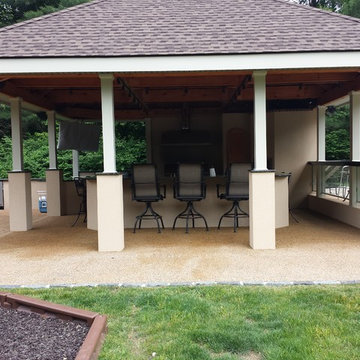 Pound Ridge Exterior Patio Build