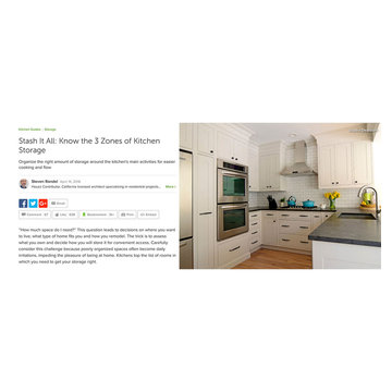 Stash It All: Know the 3 Zones of Kitchen Storage
