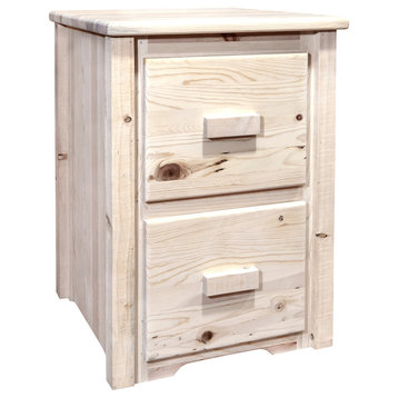 Homestead Collection 2-Drawer File Cabinet, Ready to Finish