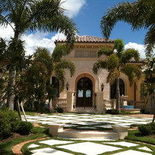 Exterior stone work