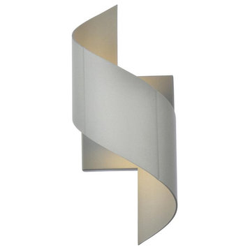 Trendy Fare LED Wall Sconce  (Silver)