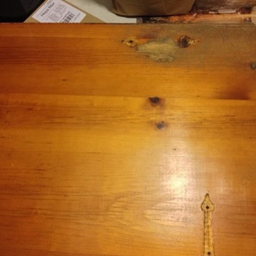 Knotty Pine Cabinets