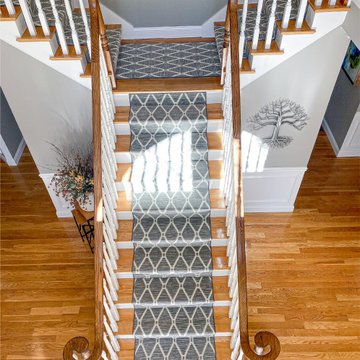 Nourison Euro Paris in Sea Cliff Stair Runner