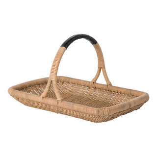 Kobo Rattan Wall Basket, Small