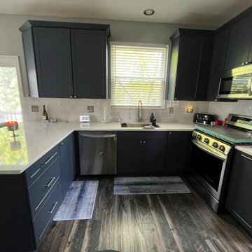Stunning Kitchen Remodel Done With New Cabinets