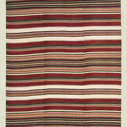 Vintage Turkish Kilim Rug - Rugs