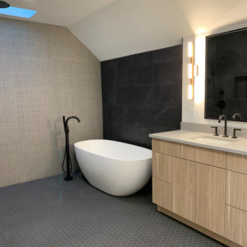 Full House Renovation - Master Bathroom Tile Installation
