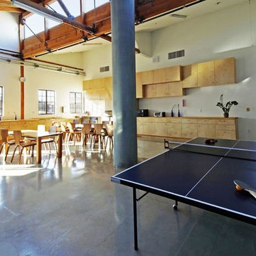 DataPop: kitchen, game room, event space