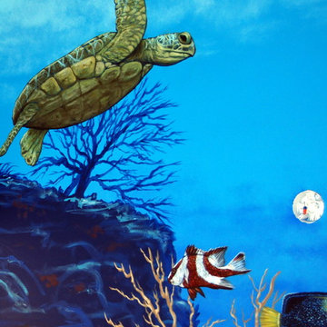 All Sea Life Murals and Painting Projects over the years by Mural Art LLC
