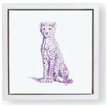 "WILD CHILD-Cheetah" by John Banovich Limited Edition Giclee, Canvas, 14