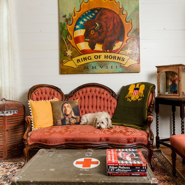 My Houzz: Eclectic Vintage Charm in a Family's Texas Farmhouse