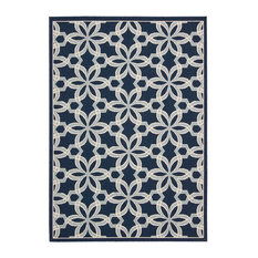 Most Por 9 X 13 Outdoor Rugs Houzz Nourison Caribbean Indoor Outdoor Area Rug Navy 9 3 X12