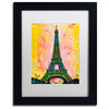 Dean Russo 'Eiffel ALI' Framed Art, 11x14, Black Frame, White Mat