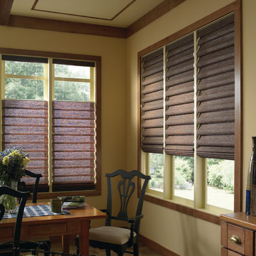 Top-down-bottom-up Roman Shades in so many color and texture options