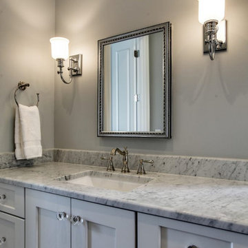 Custom Bathroom Vanity - Chiswick Maple Wood: Arctic