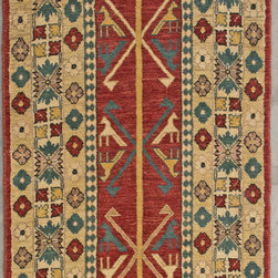 Persian Hamadan runner 2'10 X 13'6 - Area Rugs