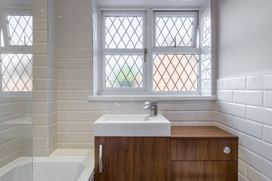 Design ideas for a traditional bathroom in Essex.