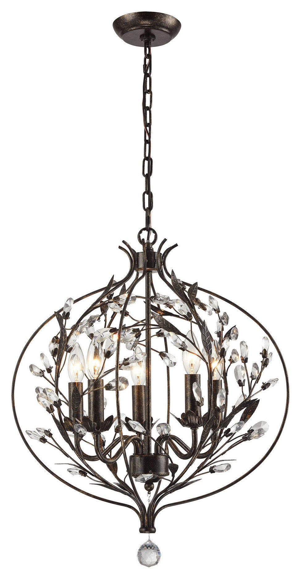 ELK Lighting Circeo 5-Light Chandelier - 18136/5 - Traditional ...