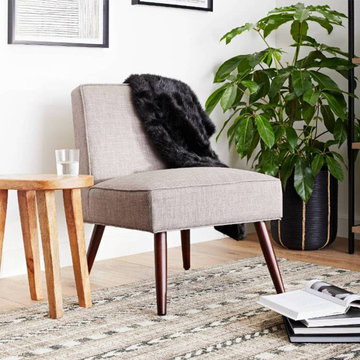 Gray & Black Small Living Room Collection