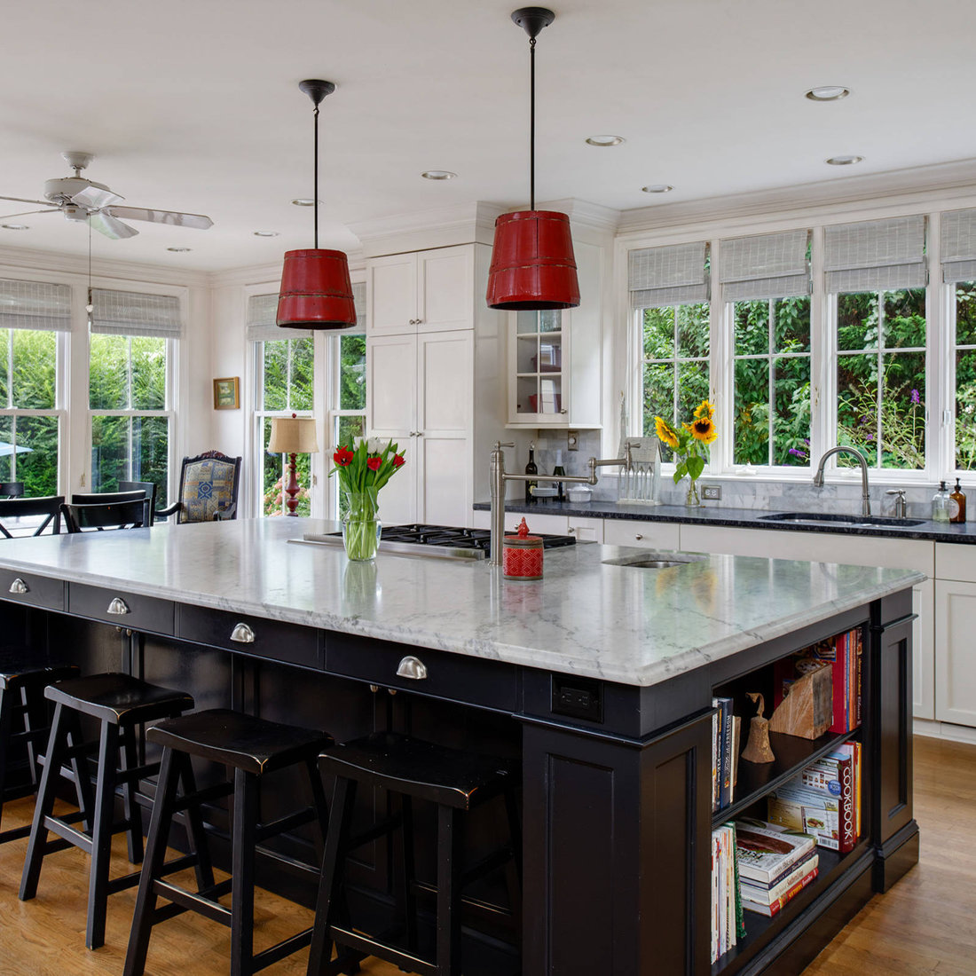 Custom kitchen at Fox Mill