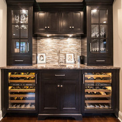 Madison, NJ - Traditional - Bar - Wine And Bar Cabinets