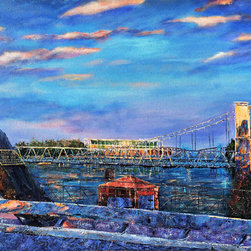 Original Acrylic Landscape Paintings - Paintings