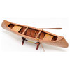 5" X 24" X 7" Indian Girl Canoe