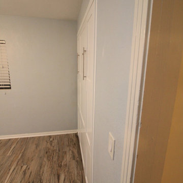 2 in 1 Furniture Solution! Custom Built In the Wall Murphy Bed with Hidden Desk