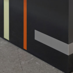 Corian Inlay Dining Table - Dining Tables