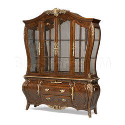 Imperial Court Radiant Chestnut China Buffet - AICO - Buffets And Sideboards