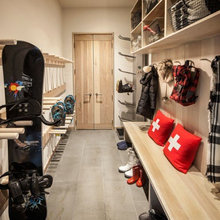 mudroom ski storage