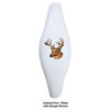 Deer Buck Ceramic Pull Handle, Cabinet Pull