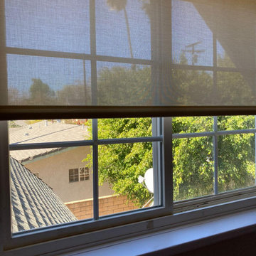 Custom Roller Shades Transform Every Corner of a Hollywood Hills Home!