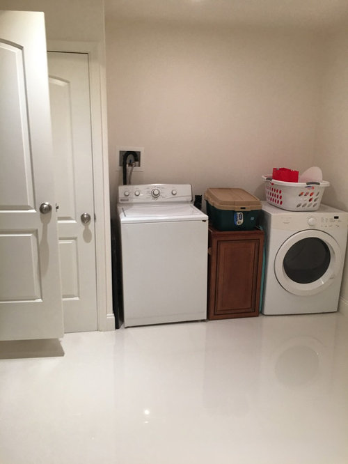 Converting open utility room to jack and Jill bathroom