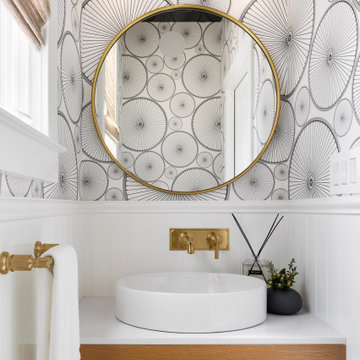 Beauty and the Baths: Jewel Box Powder Room