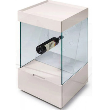 Nivah Contemporary White Wine Shelf