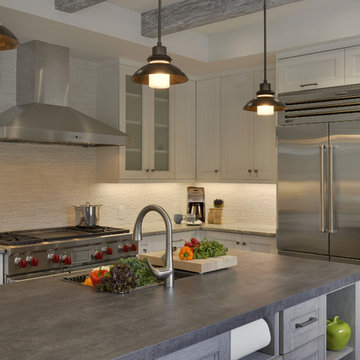A Bright and Rustic Family-Friendly Kitchen