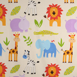 Narnia Roman blind, curtain and cushions fabric - Curtains