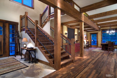Inspiration for a transitional entryway remodel