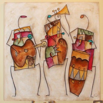 Commissioned Art and Accessories | Che Bella Interiors