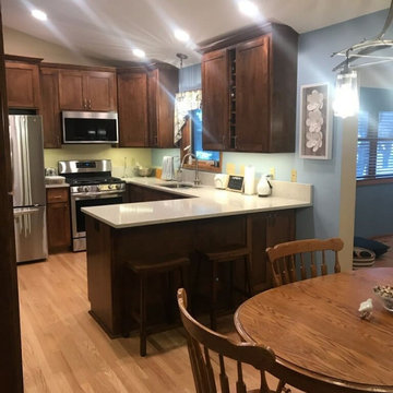 Coon Rapid Custom Cabinet Project