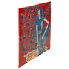 Porcelain Gypsy Lady Painting Style Wall Hanging Art Hws2677