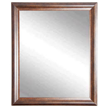 Classic Wood Grain Wall Mirror