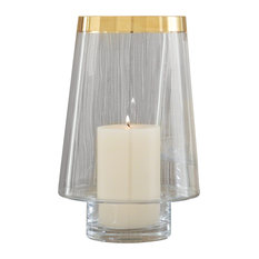 Gold Banded Hurricane, Clear, Small