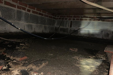 Before & After Crawl Space Restoration in Springfield, VA