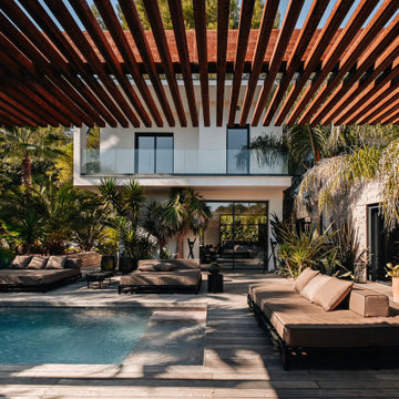 EL NIDO - Transformation d'une villa contemporaine.