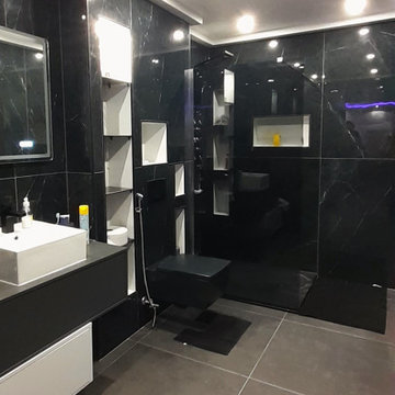 Maison contemporaine de 500m2. Conception des intérieurs