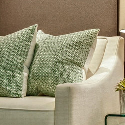 2018 Custom Pillow Line: LH108 Santa Monica Emerald - Decorative Pillows