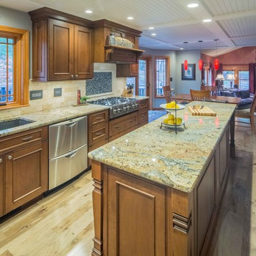 Rich Cherry Kitchen