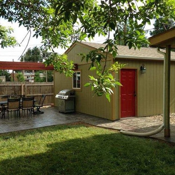 Residential Stamped Concrete Patios and Driveways